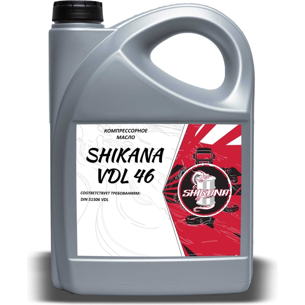 Масло компрессорное VDL 46 5 л SHIKANA 79459
