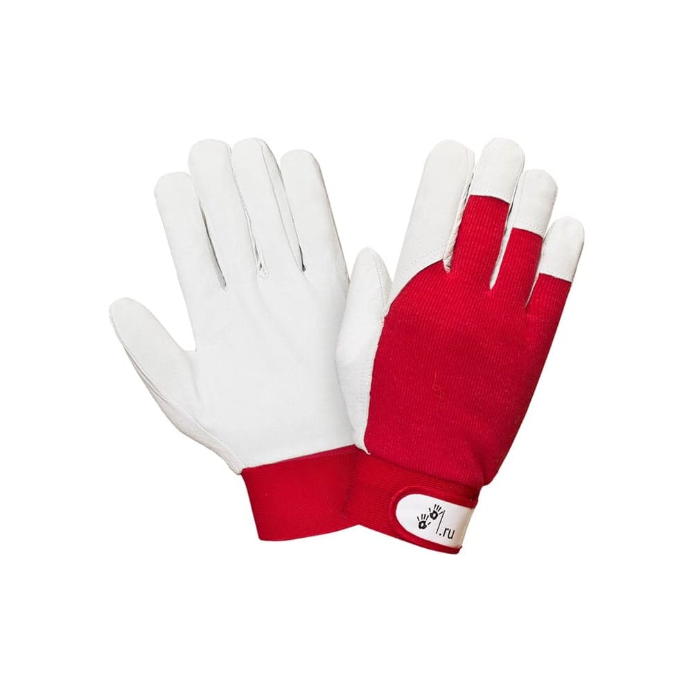 Перчатки 2Hands кожа/текстиль, велкро 0755 р-р 11.5 0755-11,5