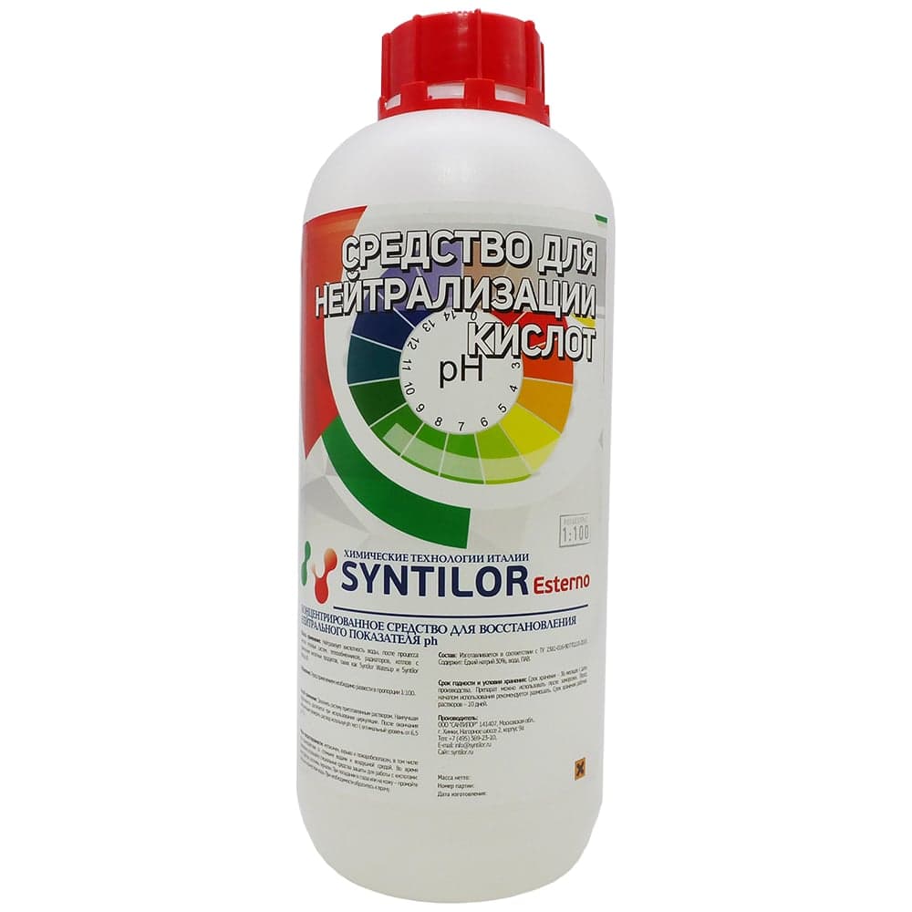 Средство для нейтрализации кислот Syntilor Esterno 1 кг 1206