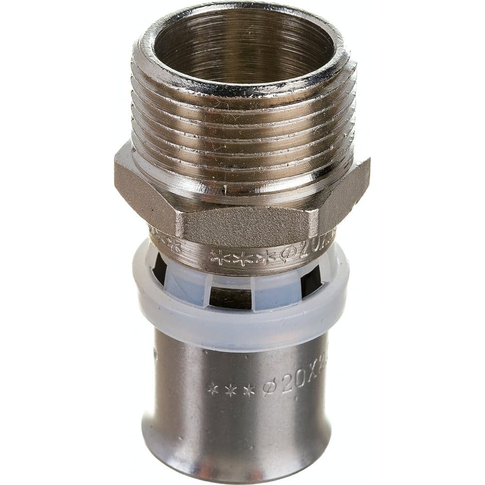 Комплект Valtec _20 VI7 Соединитель пресс с переходом на нар. р. 20x3/4 VTm.201.N.002005 5 штук VT.VI7.K20.201002005.5