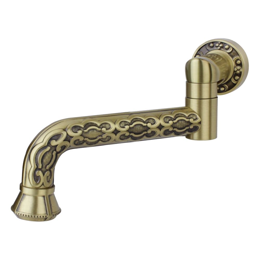 Излив 20 см узорчатый ВИНДЗОР Bronze de Luxe 15815