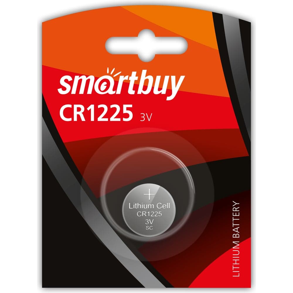 Литиевый элемент питания Smartbuy CR1225 SBBL-1225-1B