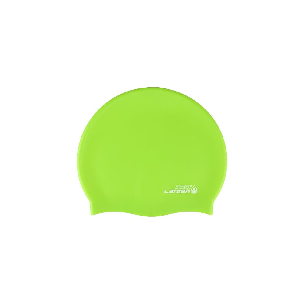 Шапочка плавательная Larsen Swim SC15 Lime Metallic 4690222182170
