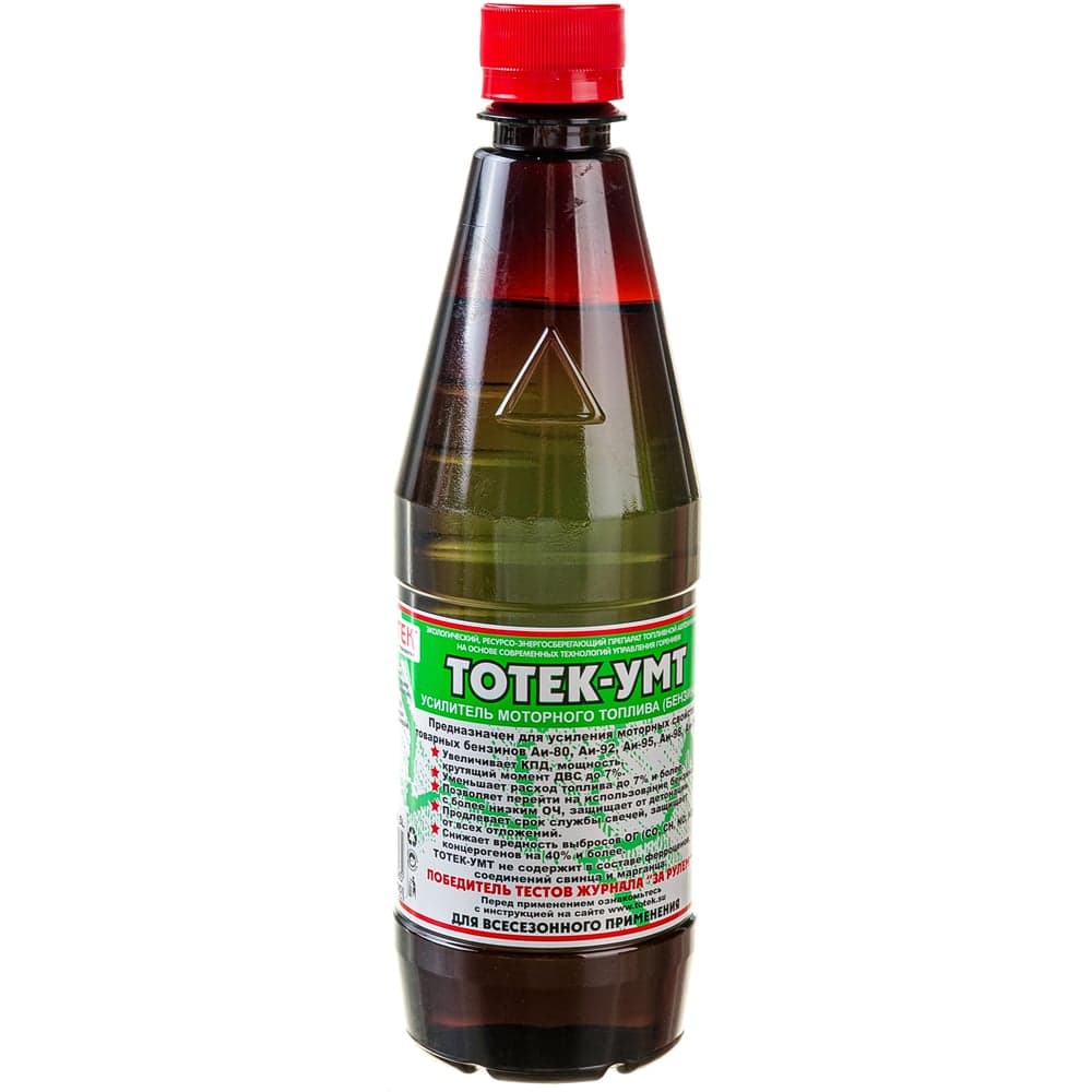 Усилитель моторного топлива (бензина) ТОТЕК УМТ на 200л, 0.5л UMT05200