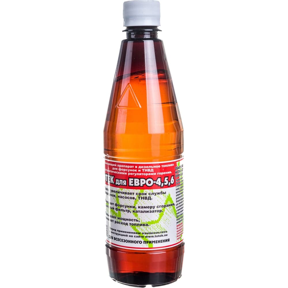 Смазывающая присадка для ДТ ТОТЕК Евро-4/5/-Д на 250 л, 0.5 л EU05250