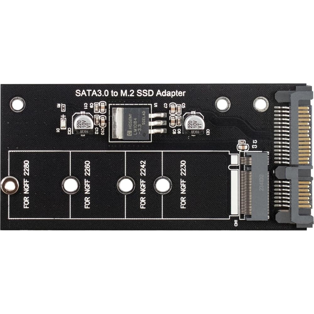 Переходник для подключения SSD с разъемом M.2 NGFF к разъему SATA 6G ExeGate EXE-522 M.2 B key - SATA3.0, 297542