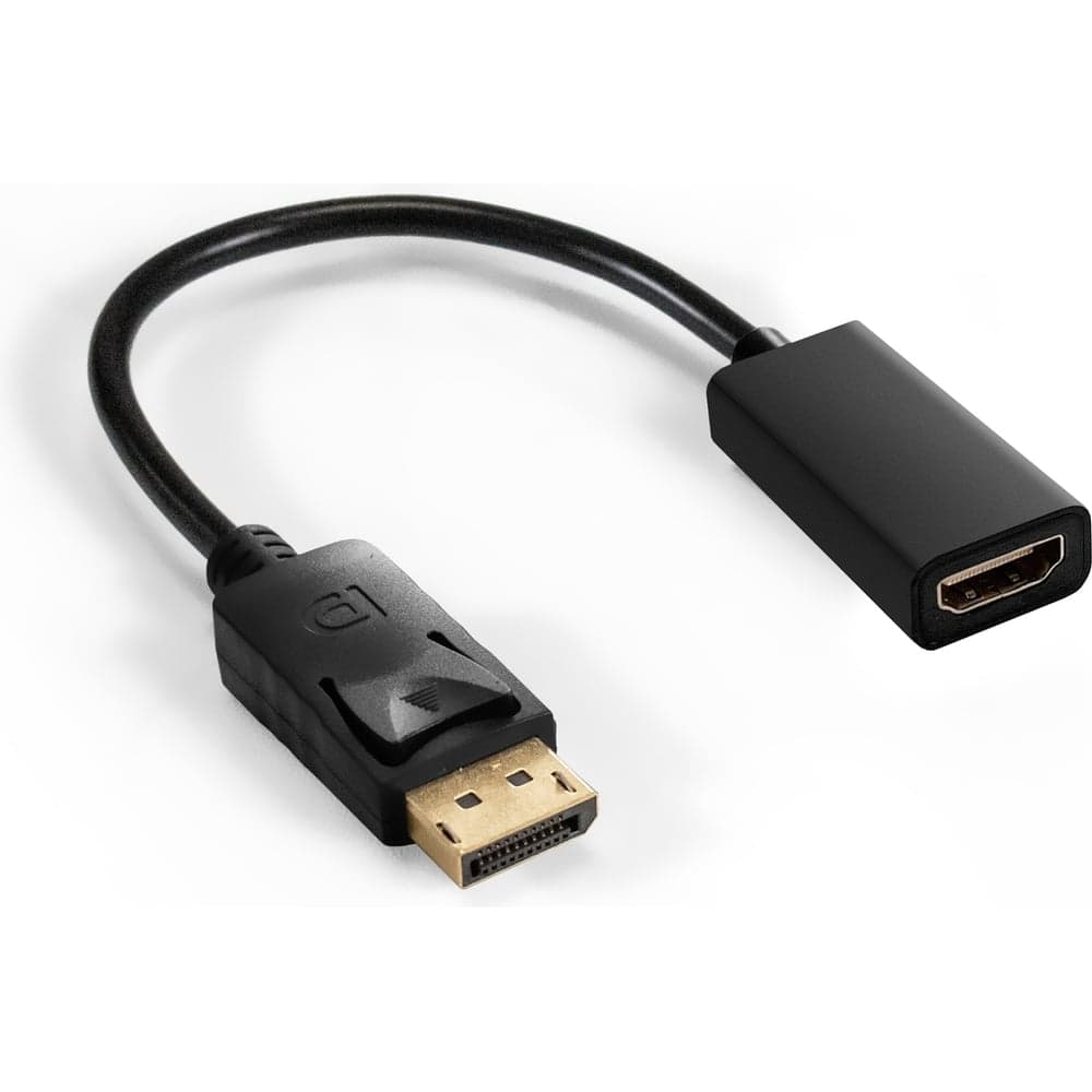 Кабель-переходник ExeGate DisplayPort-HDMI EX-DPM-HDMIF-0.1 20M/19F, 0,1м 294706