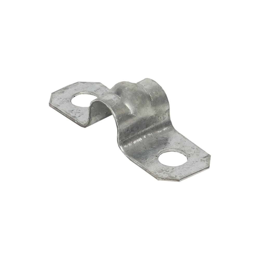 Металлическая двухлапковая скоба EKF d10-11 мм 10 шт. PROxima sm-2-10-11-r
