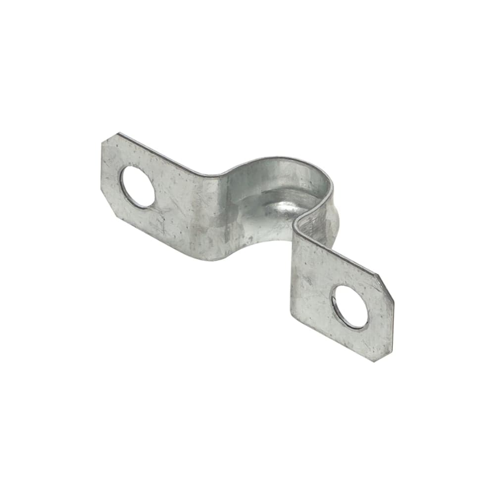 Металлическая двухлапковая скоба EKF d16-17 мм 10 шт. PROxima sm-2-16-17-r