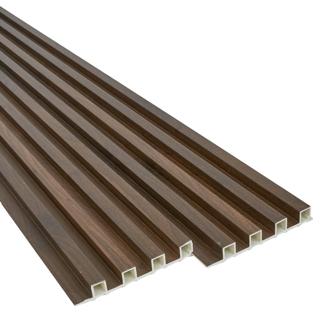 Реечные панели LAKO DECOR "Орех тёмный" 10 ШТ 1350x160x23мм LKD-RE-P109-135CM-MEGA10
