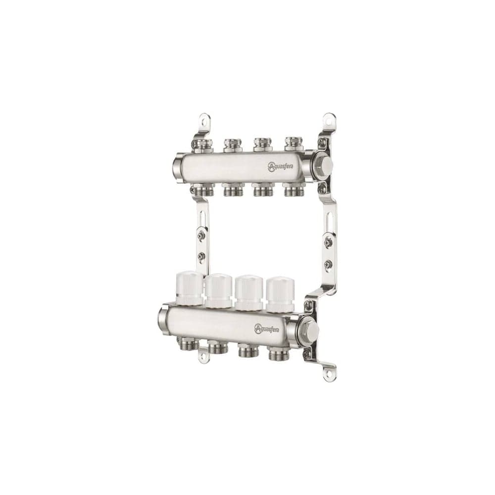 Группа коллекторов Aquasfera нержавеющая сталь, 1" м/м 2в 3/4" ЕК н/р 9504-01 129-6976