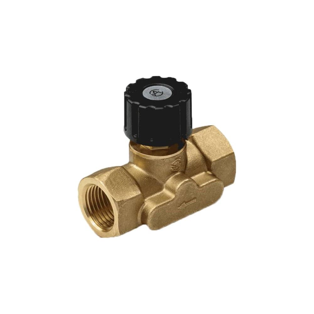 Балансировочный клапан Aquasfera латунь, Ду15 Ру16 м/м Kvs1.6 EURO 2014-01 022-6511