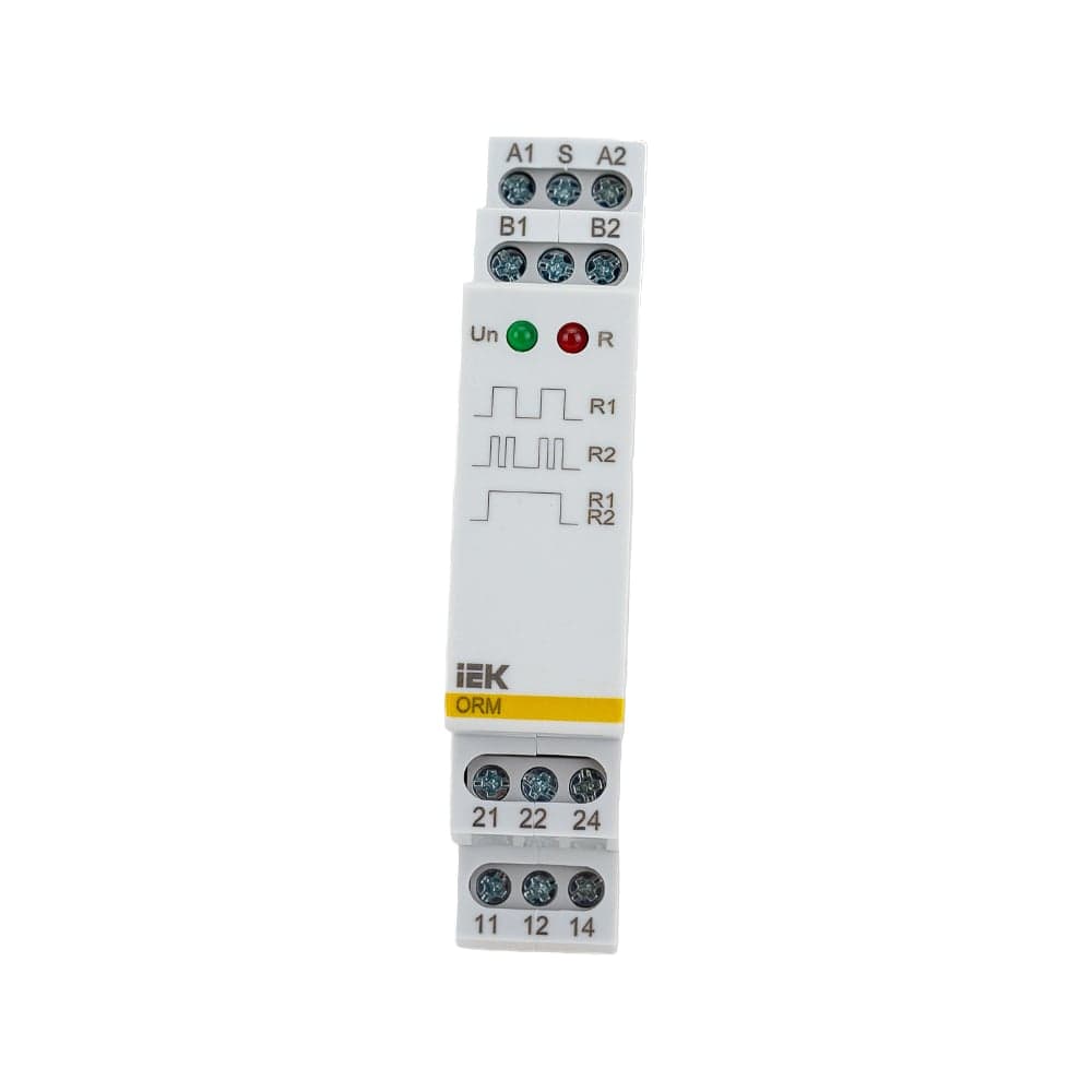 Импульсное реле IEK ORM 2 контакта, 12-240 В AC/DC ORM-02-ACDC12-240V