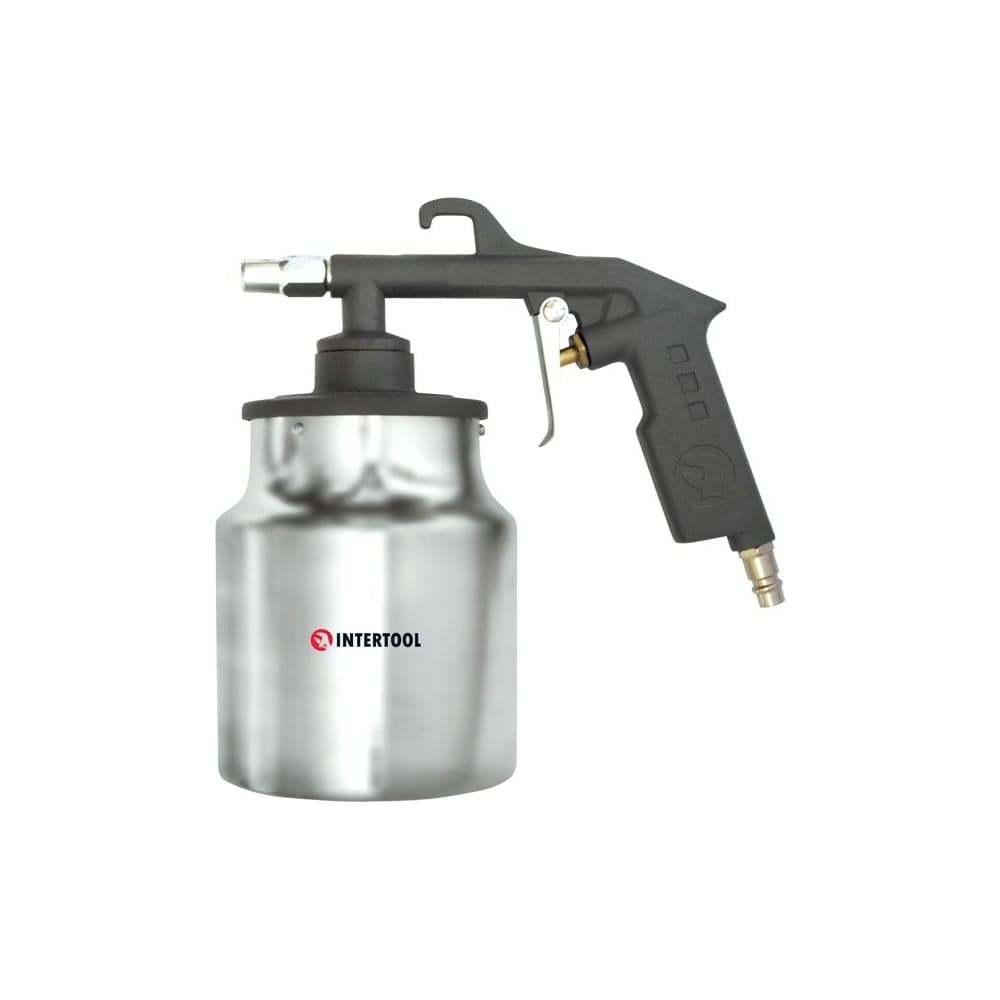Пескоструйный пневматический пистолет с бачком INTERTOOL PT-0705