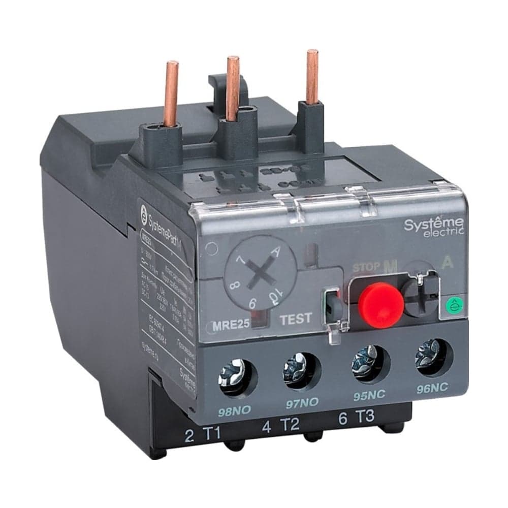 Реле перегрузки тепловое Systeme Electric MRE F25, 0.63-1.0А, класс10 SE MRE251