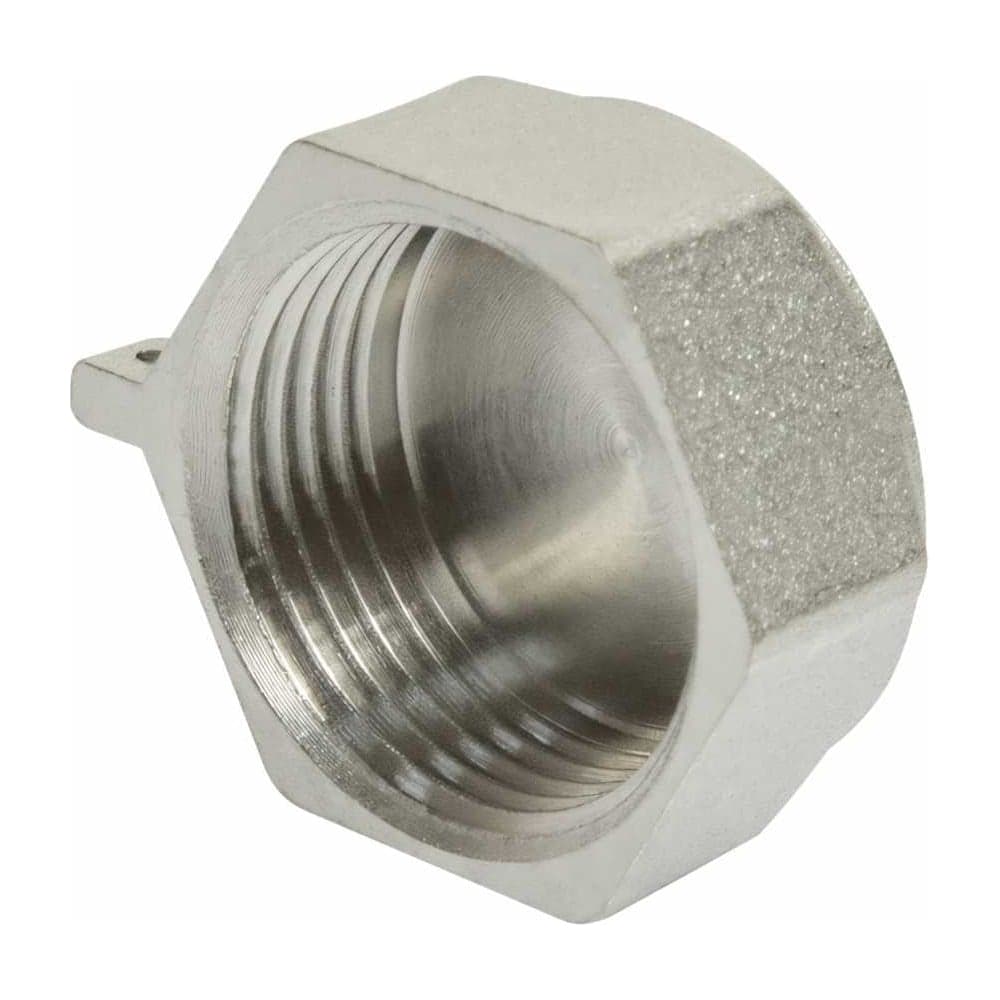 Заглушка VRT 1/2", внутренняя, с контрольным отверстием, никель 1910-000015 503080