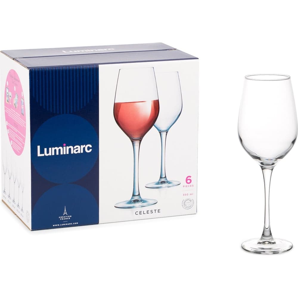 Набор бокалов для вина LUMINARC СЕЛЕСТ 6 шт., 350 мл L5831