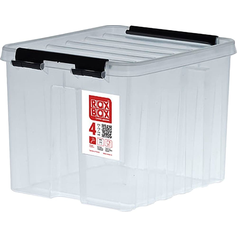 Контейнер с крышкой Rox Box 4,5 л, прозрачный M-004-00.07 - 2