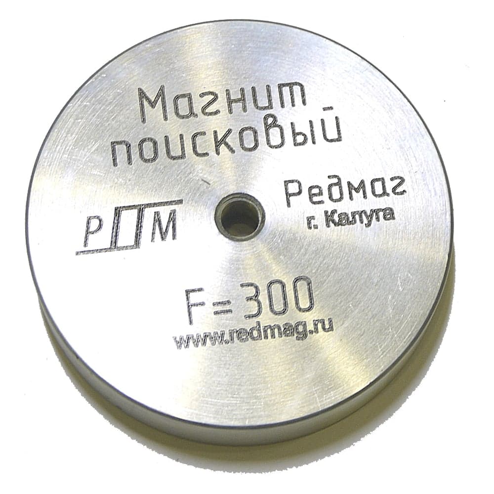 Поисковый односторонний магнит Редмаг F300