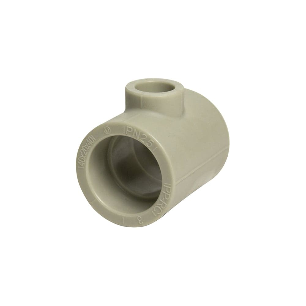 Переходной тройник VRT 40х20х40 EVER plast, серый, Россия 538398