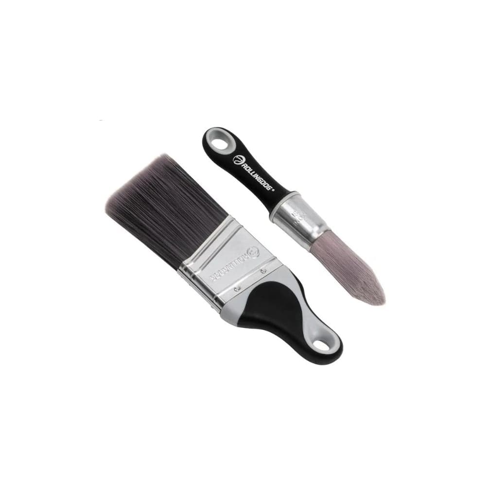 Набор кистей с короткой ручкой ROLLINGDOG 22/50мм, синтетика, серия Professional, арт. 10595