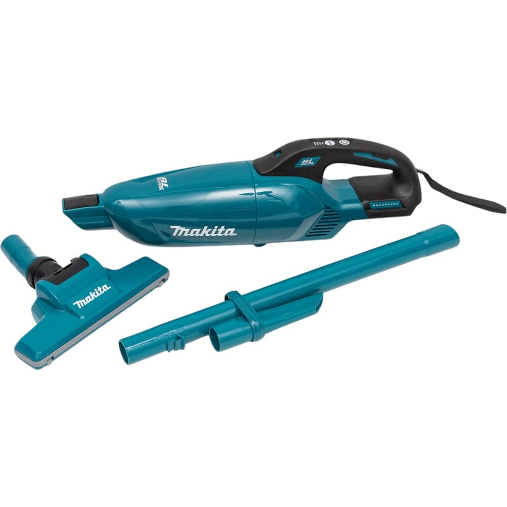 Пылесос аккумуляторный Makita LXT BL 18В, 1200 л/мин, 18 кПа, 0,73 мл, сух. DCL284FZ