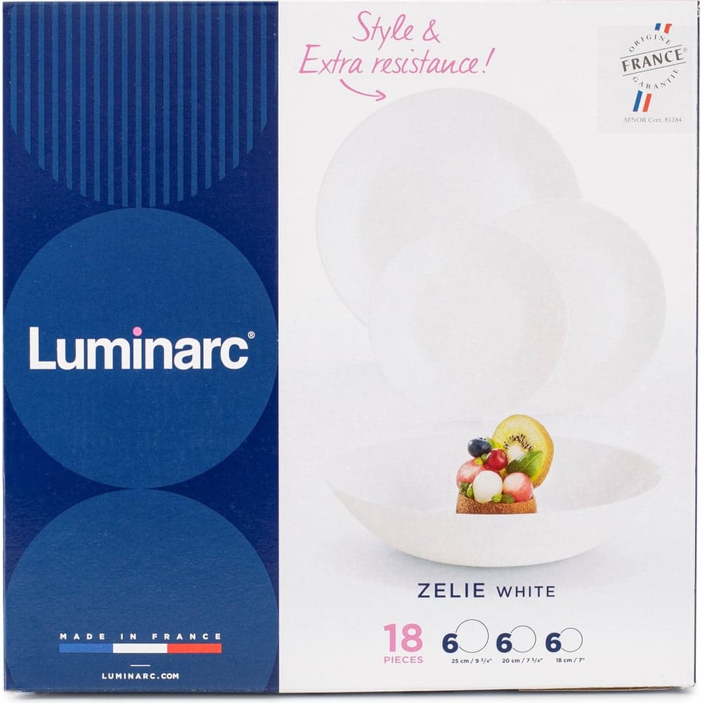 Набор столовый LUMINARC ЗЕЛИ 18 предметов V3790