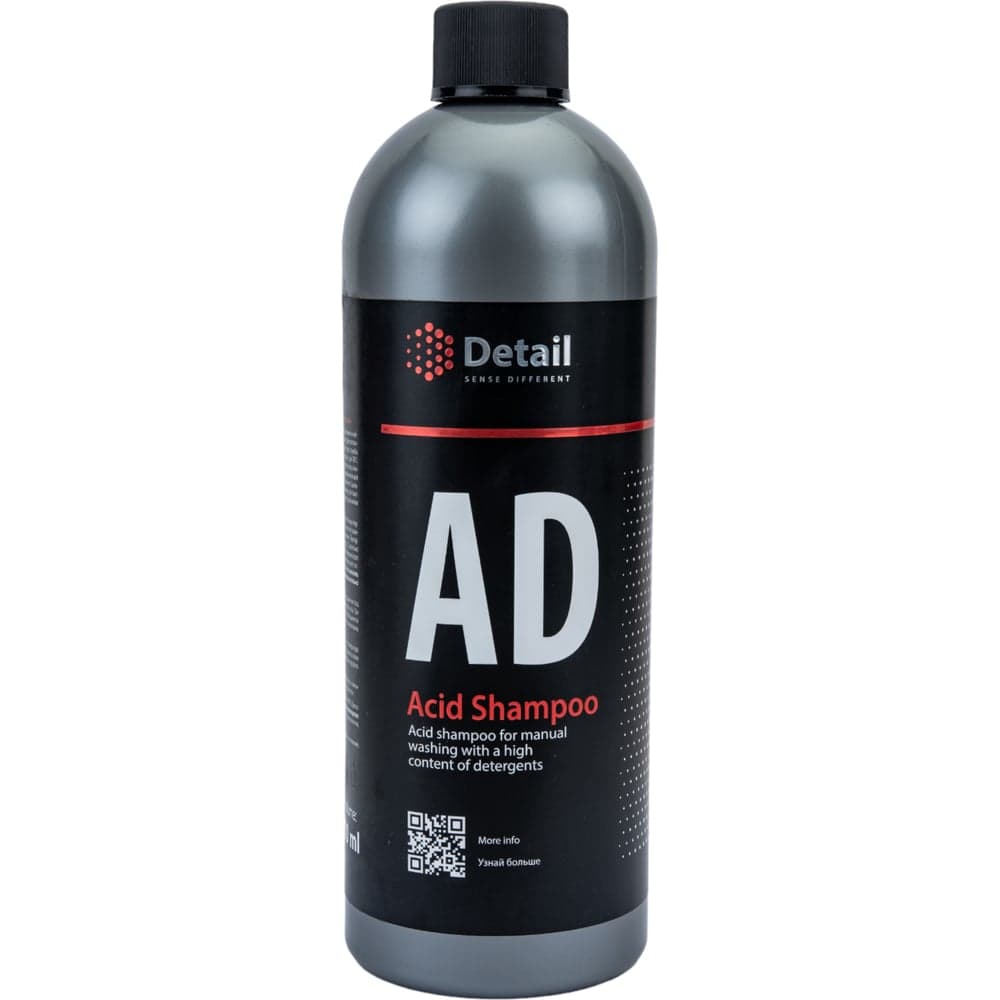 Кислотный шампунь Detail AD "Acid Shampoo", 1л DT-0325