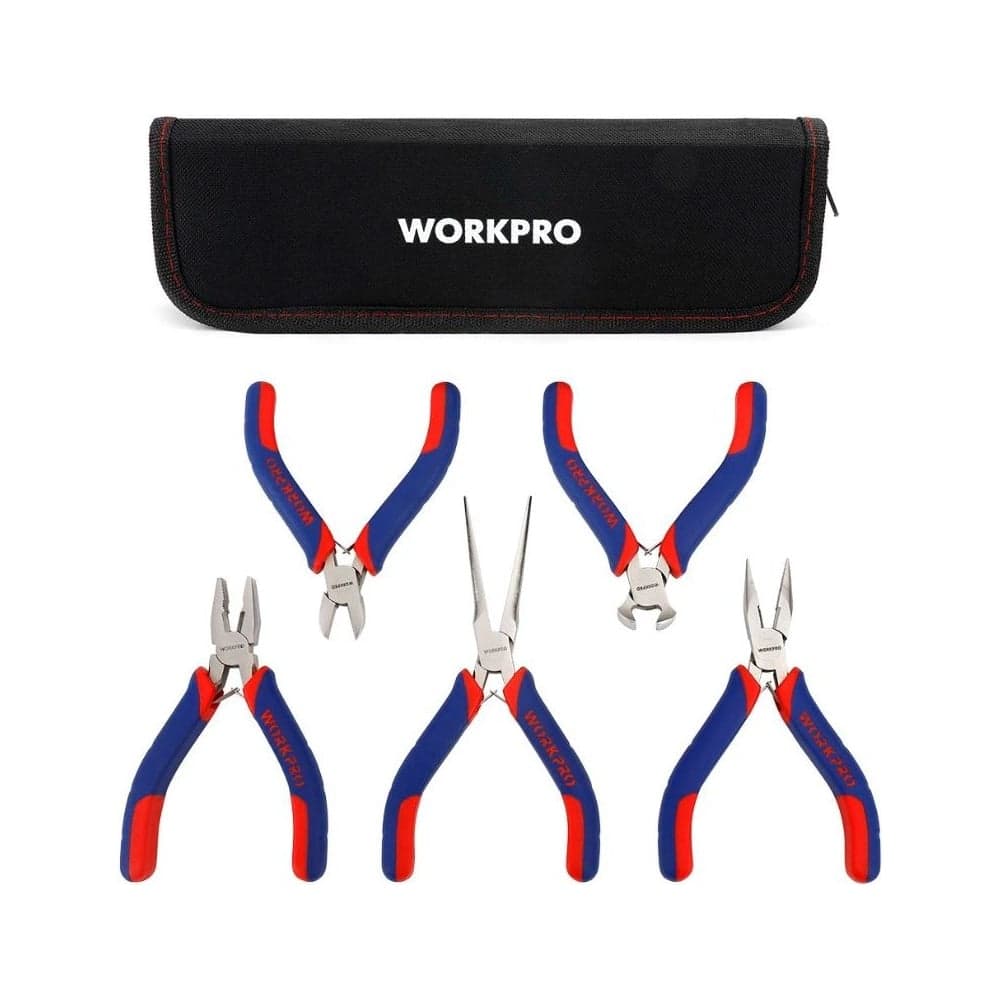Набор губцевого инструмента мини WORKPRO (набор из 5 предметов) WP201015