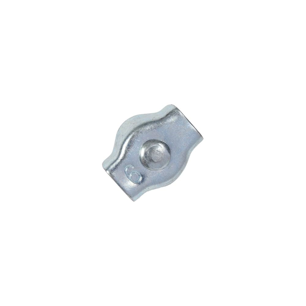 Зажим для стальных канатов STEELREX одинарный, SIMPLEX, цинк, 6 мм, упаковка 1 шт. 0521006000W100000110