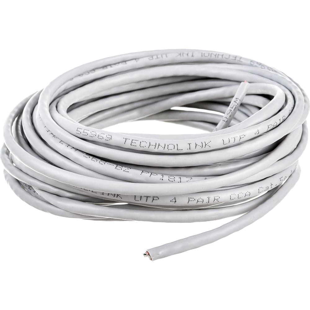 Кабель UTP4 DORI cat.5e 4x2х0.51 CCA серый 10м, шт 11356