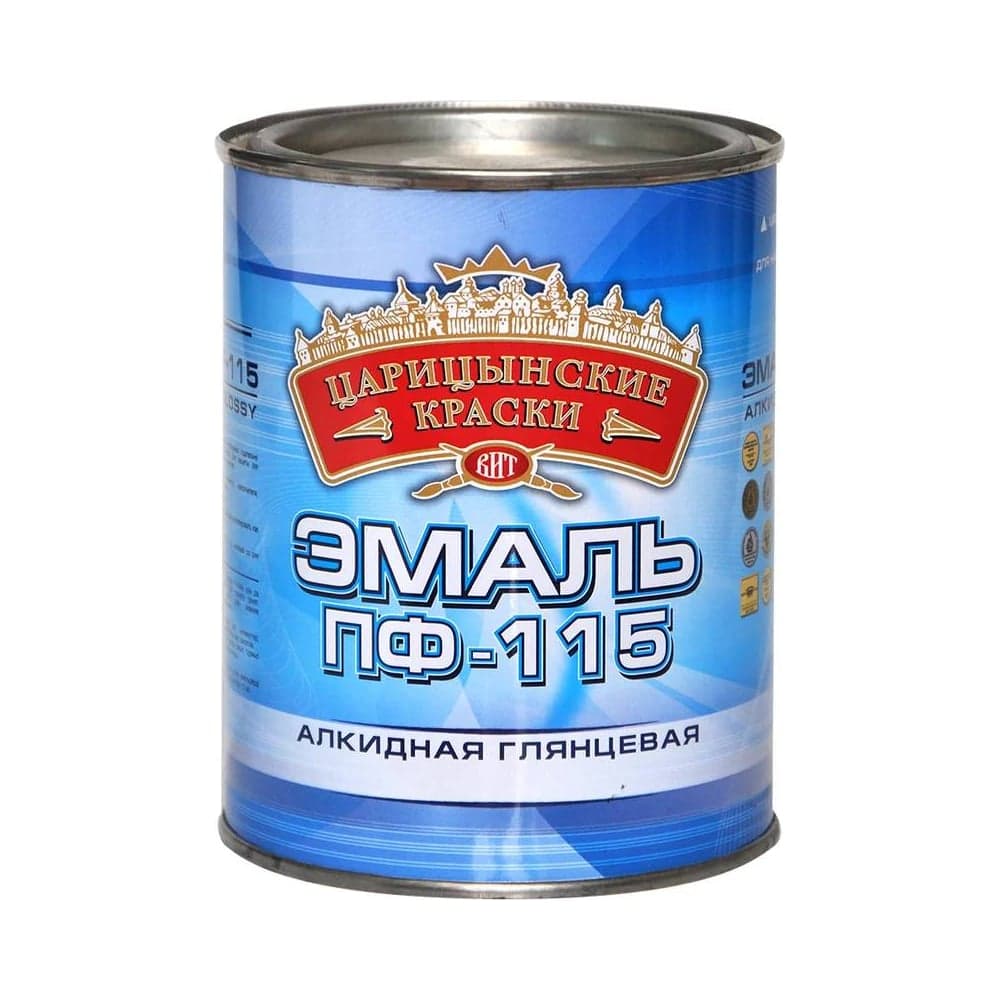 Эмаль Царицынские краски коричневая ПФ 115 0,4 кг 87624