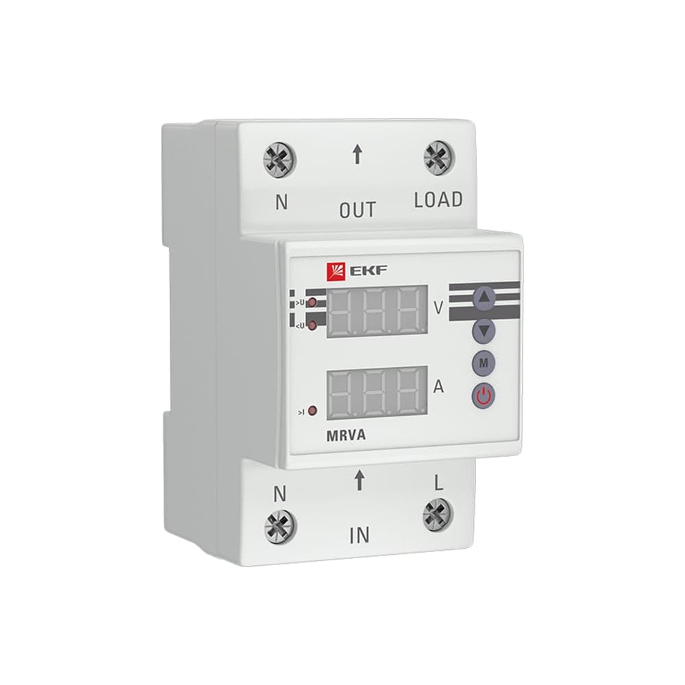 Реле напряжения и тока с дисплеем EKF MRVA, 40A PROxima MRVA-40A