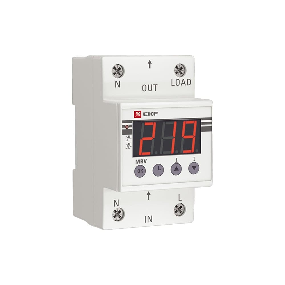 Реле напряжения с дисплеем EKF MRV, 32A PROxima MRV-32A