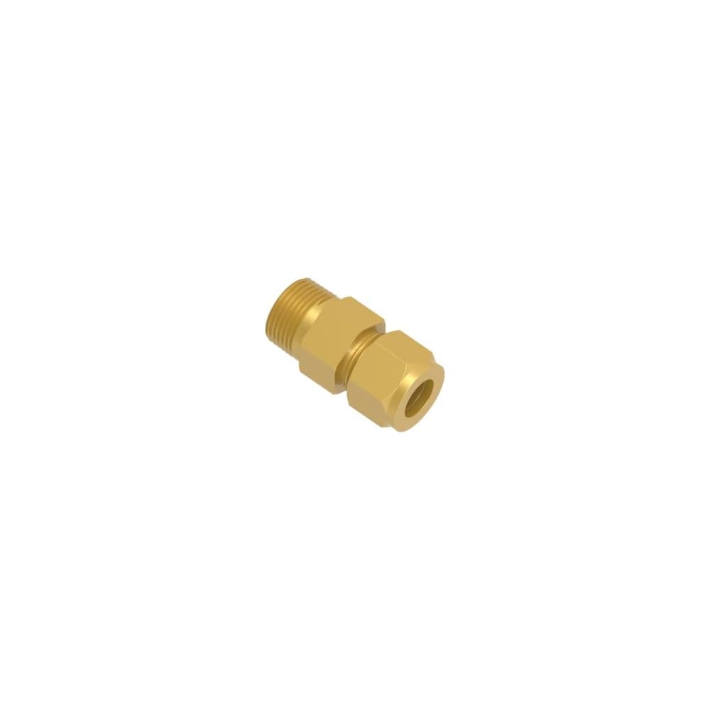 Штуцер с наружной резьбой из латуни Hy-Lok o.d. 6 мм - bsp tapered 1/8" CMC-6M-2R-BRAS