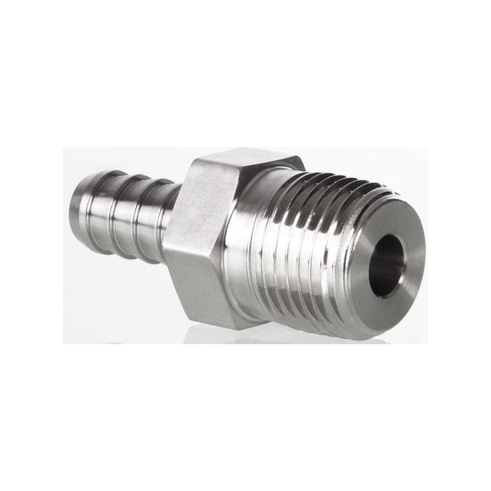 Штуцер с наружной резьбой под шланг Hy-Lok 1/4 - npt 1/4 H-HCM-4-4N