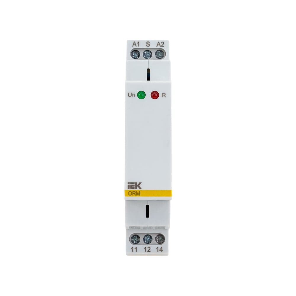 Импульсное реле IEK ORM 1 контакт, 12-240 В AC/DC ORM-01-ACDC12-240V