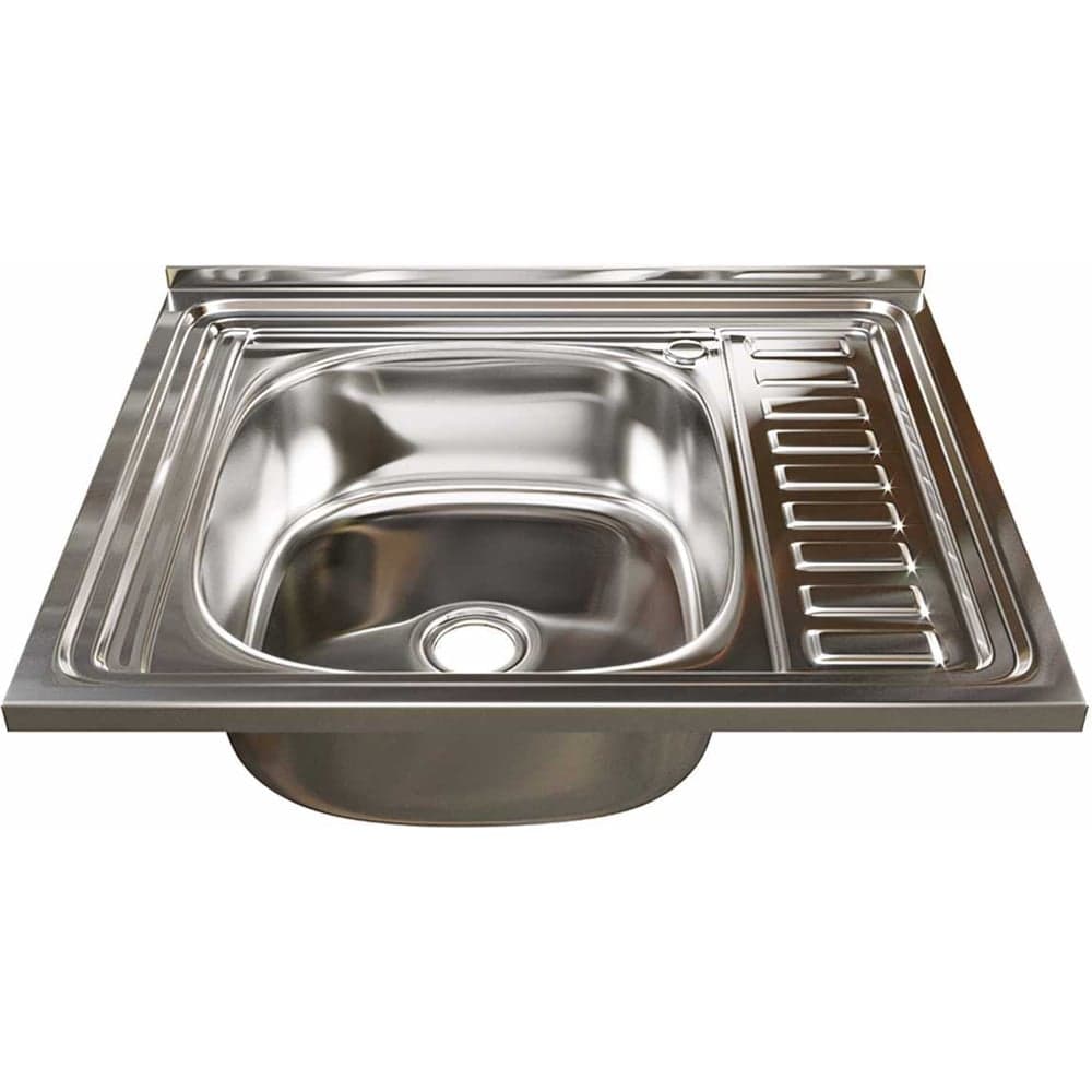 Мойка mixline 50х60х16 см, 0.4, левый выпуск 1 1/2 538190