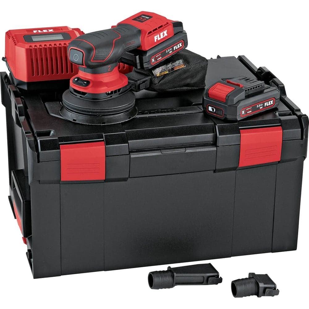 Аккумуляторная эксцентриковая шлифмашина FLEX ORE 2-125 18-EC/2.5 Set 532083
