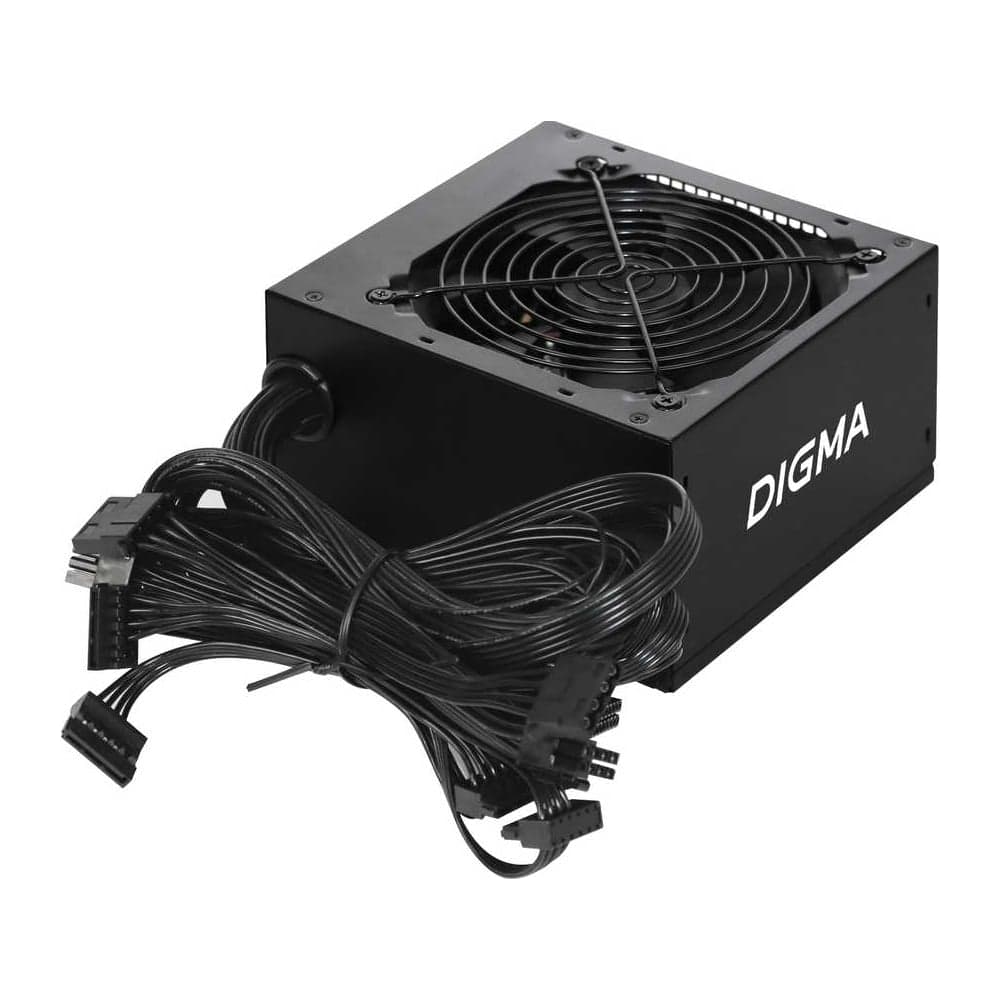 Блок питания DIGMA ATX 500W DPSU-500W (20+4pin) 120mm fan 4xSATA RTL 2019505