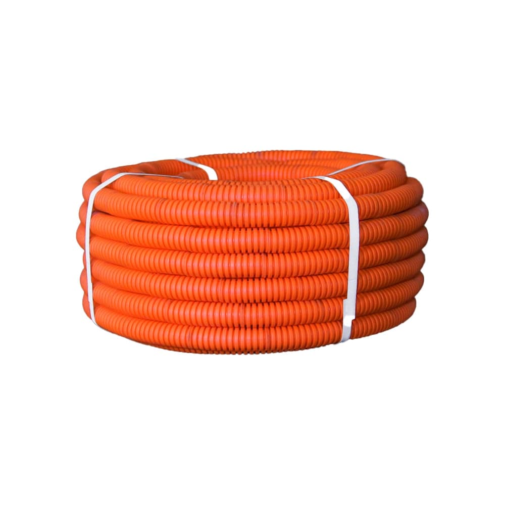Труба гофрированная U-plast 16 мм, с зондом оранж., ПНД (HF), УФ, 100м 710-016