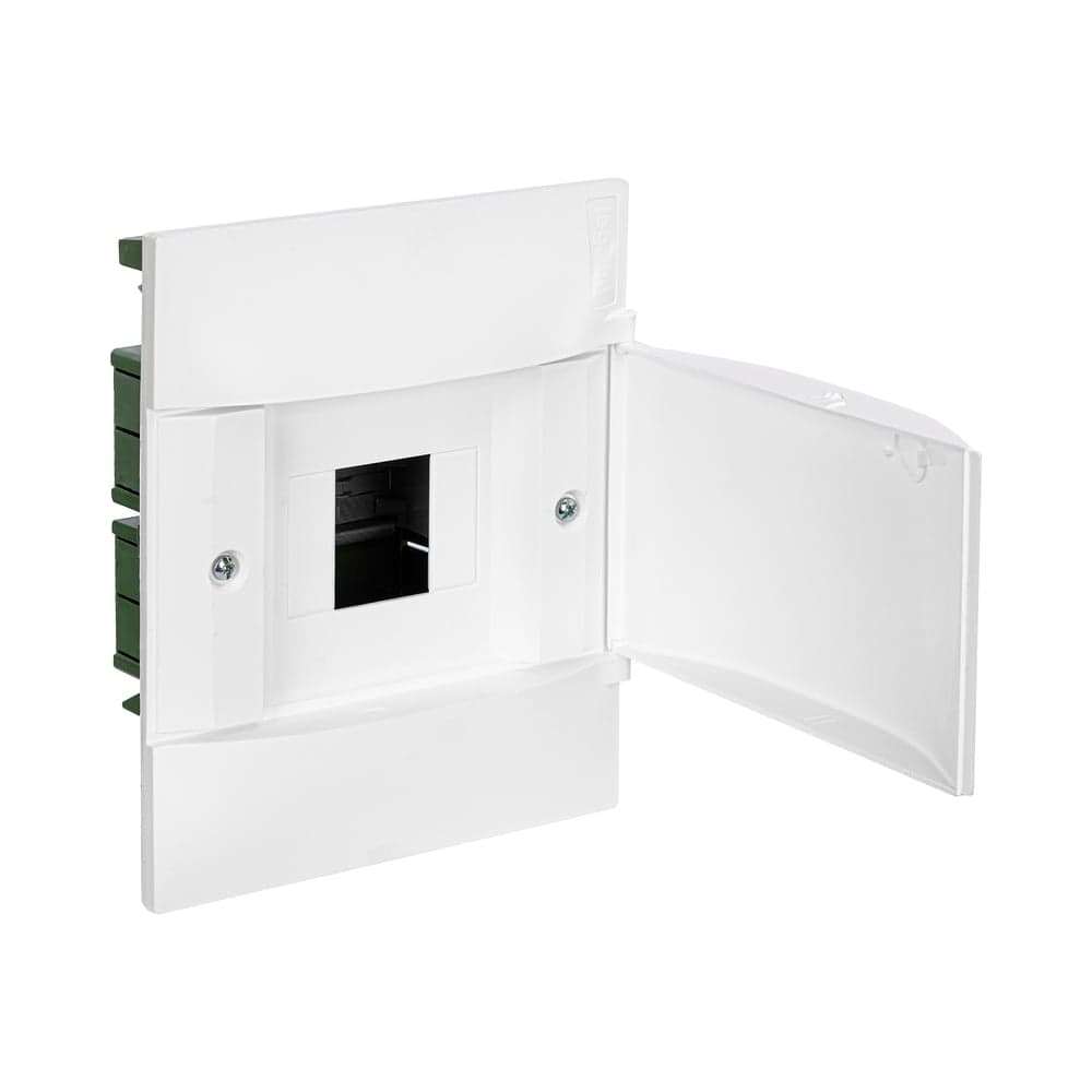 Пластиковый щиток Legrand Practibox S встраиваемый (в полые стены) 1x4 Белая дверь 134564