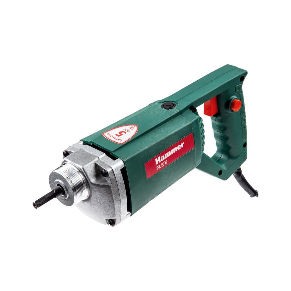 Глубинный вибратор HAMMER Flex VBR1100 1100 Вт, 4000 об/мин + вал 1 метр 597851