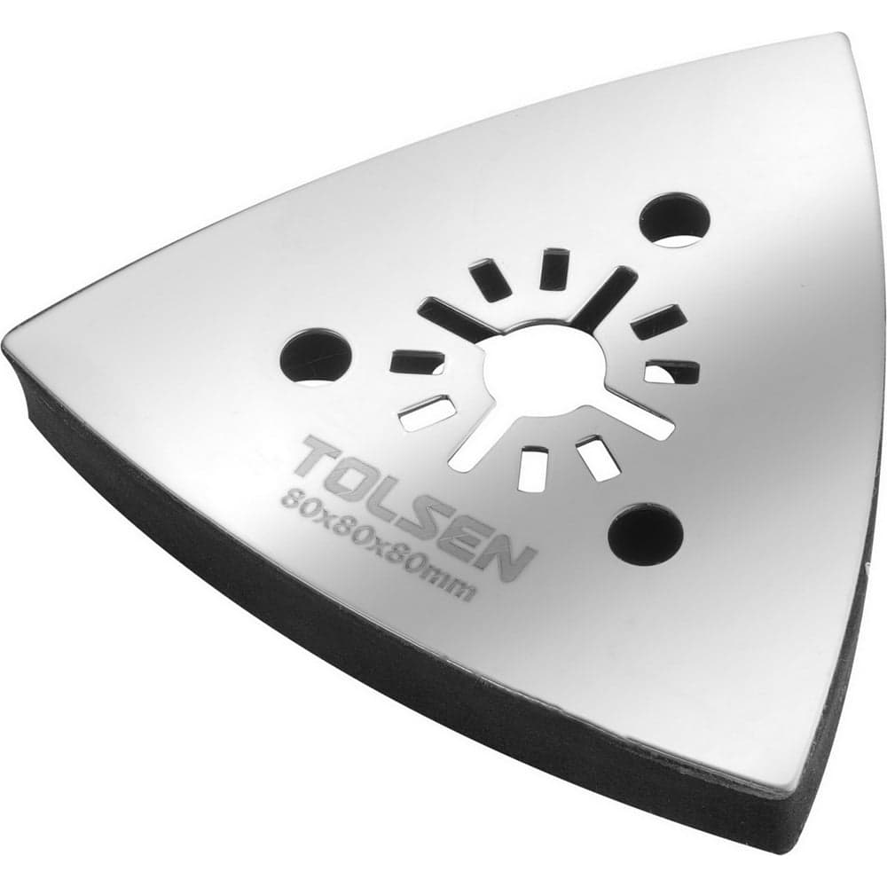Подошва для шлифлистов для реноватора 80x80x80 мм, нерж. сталь TOLSEN 76850