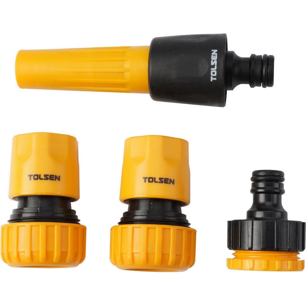Набор поливочный TOLSEN 3/4", насадка-распылитель, 2 коннектора, адаптер 3/4" 57171