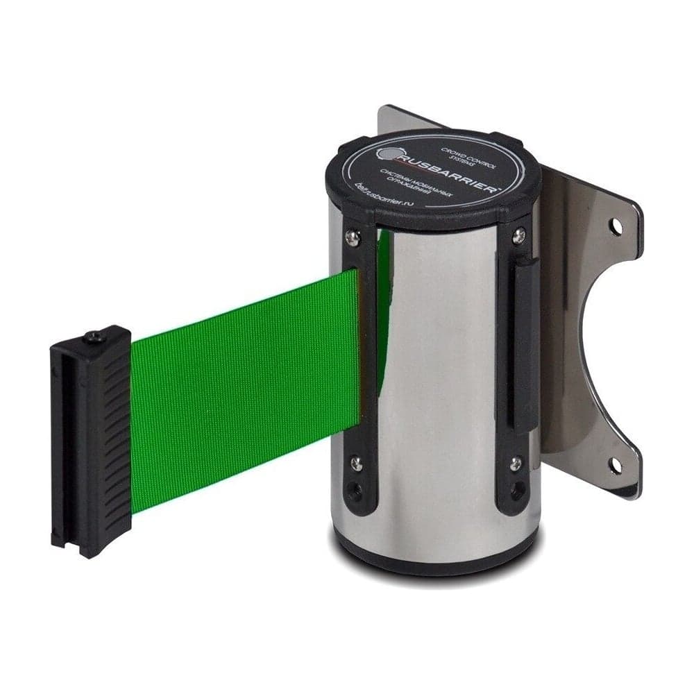 Комплект настенный блок с лентой и фиксатор Rusbarrier KP-NB-26323 green