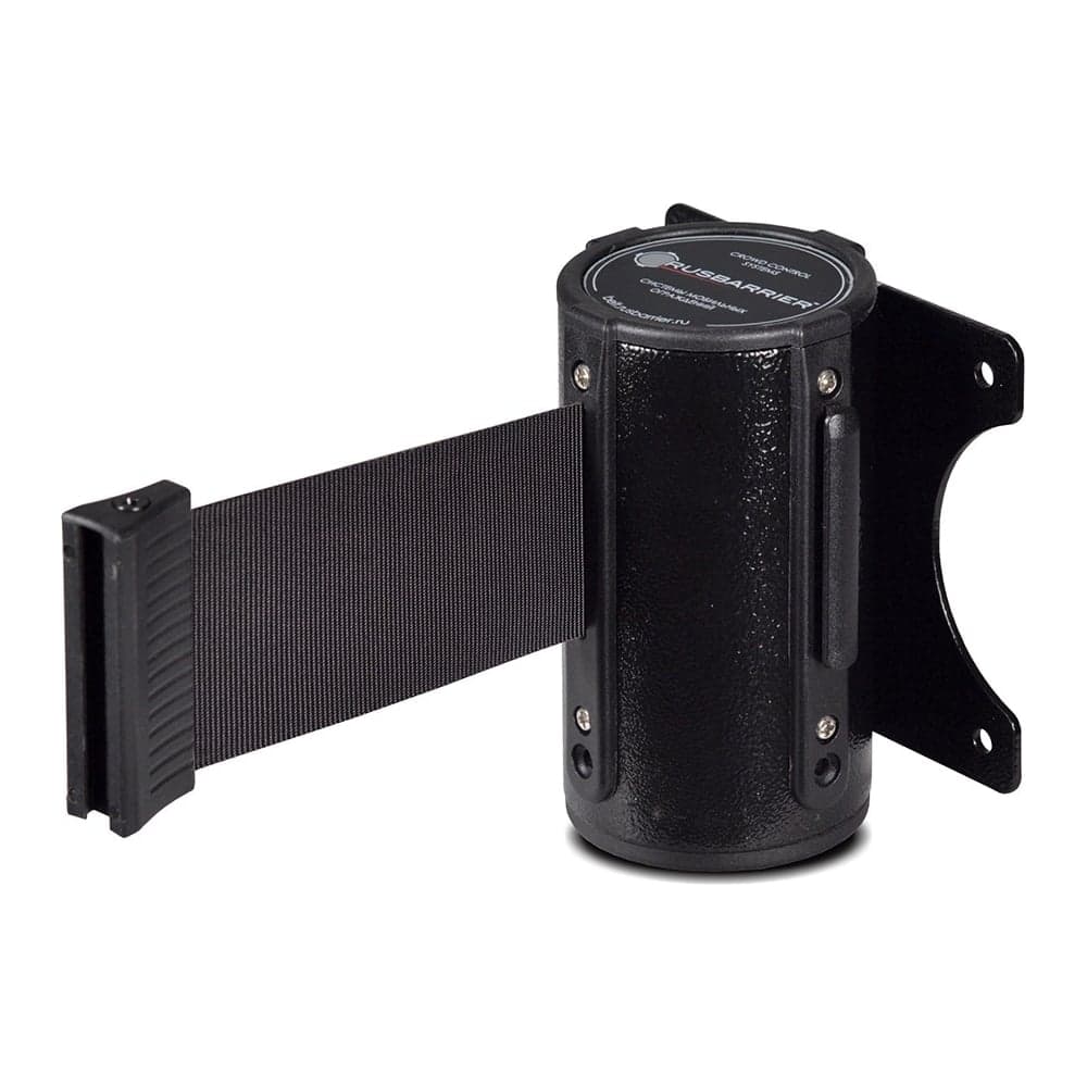 Комплект настенный блок с лентой и фиксатор Rusbarrier KP-NB-36332 BLACK black