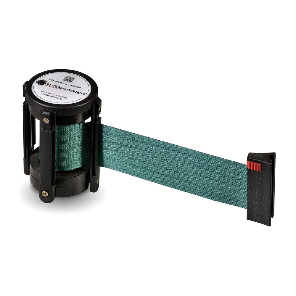 Кассета RUSBARRIER с вытяжной 3-метровой лентой KVL-03 green