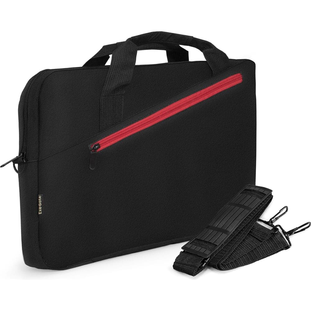 Сумка ExeGate Start S1518 Black, черная, полиэстер, для ноутбуков до 15.6" 293738