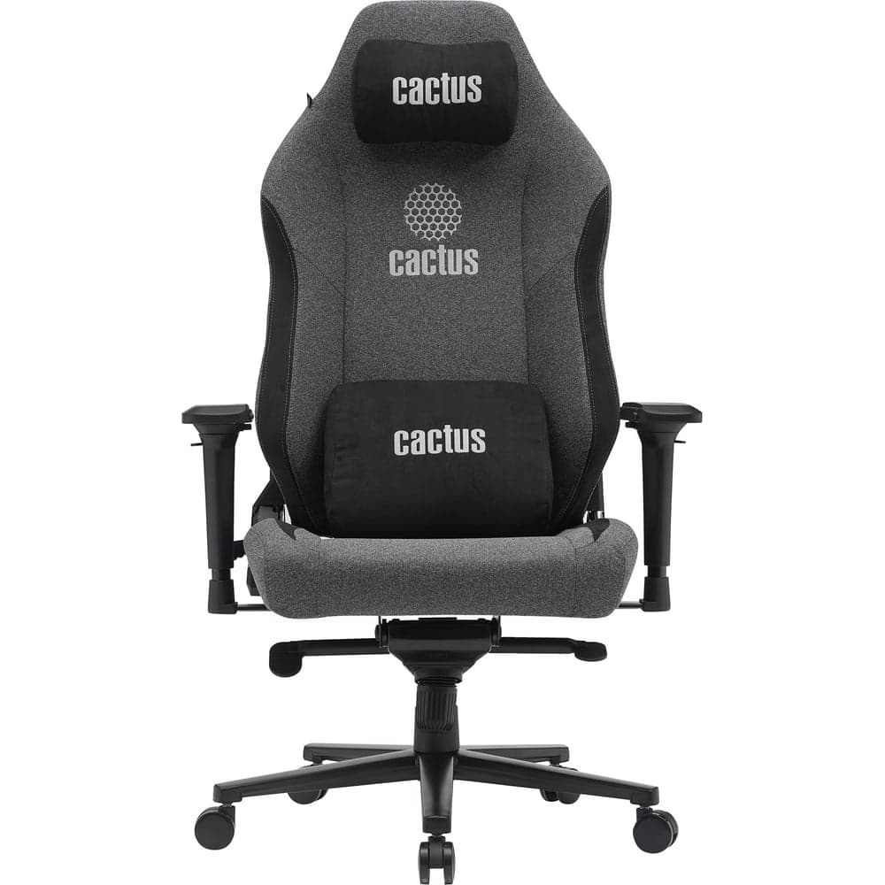 Кресло CACTUS CS-CHR-MAG-GY серый/черный крестовина сталь 2002016